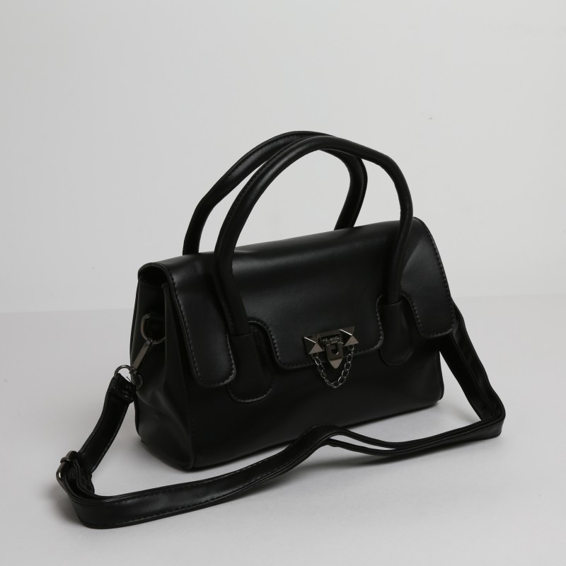Sac-Simili Cuir-Noir-REF 0697
