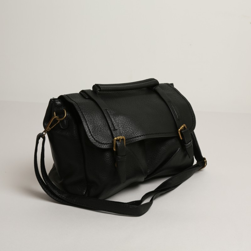 Sac-Simili Cuir-Noir-REF 0695
